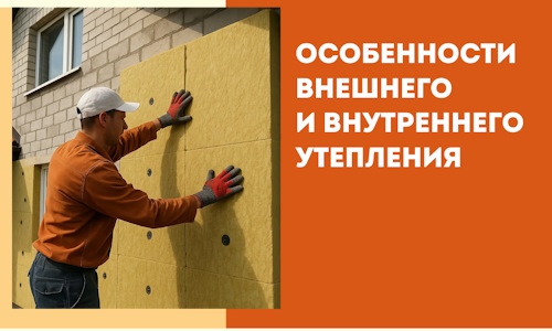 Какие особенности внешнего и внутреннего утепления в Минеральных Водах