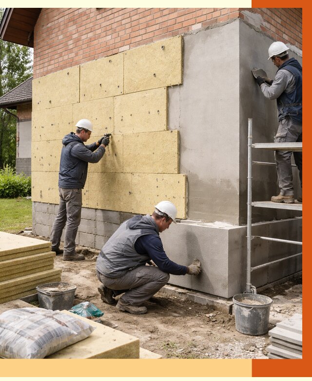 Утепление частного дома в Минеральных Водах под ключ от 7769 руб/м2 — недорого | ТепломастерМнр