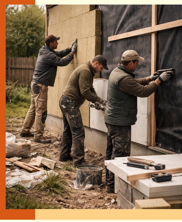 Утепление дачного дома под ключ в Минеральных Водах