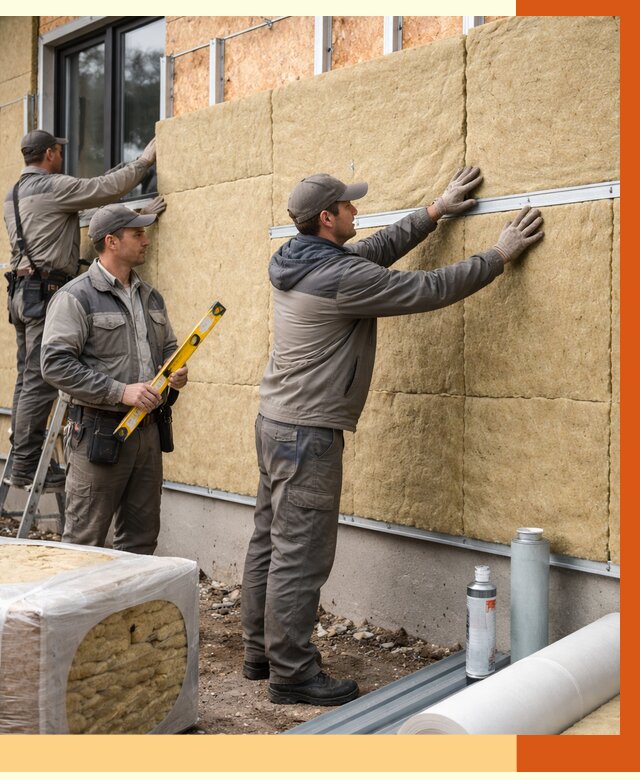 Утепление дома из SIP панелей в Минеральных Водах от 6422 руб./м² под ключ | ТепломастерМнр