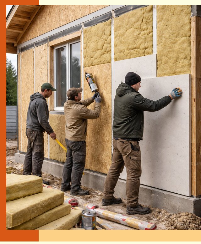 Профессиональное утепление дома из SIP-панелей в Минеральных Водах