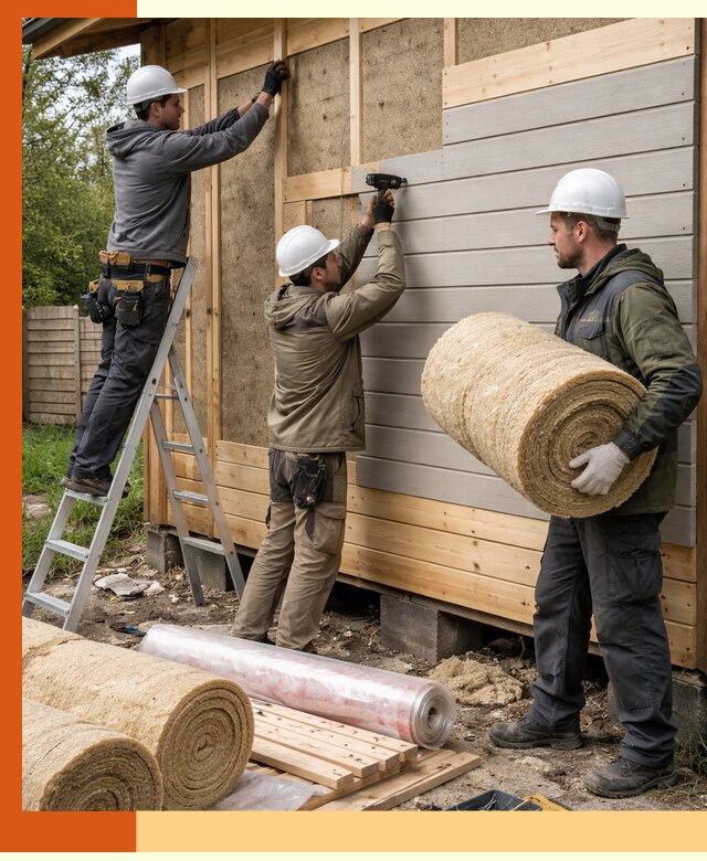 Утепление бани снаружи в Минеральных Водах профессионально и надежно
