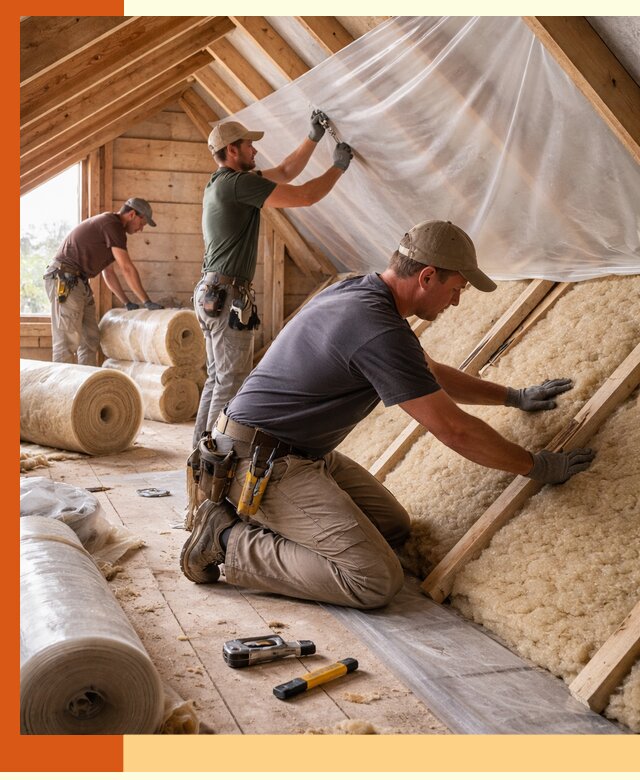 Утепление крыши изнутри в Минеральных Водах: профессионально и надежно