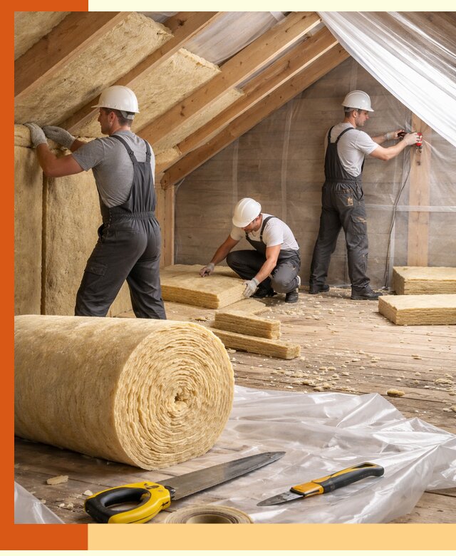 Профессиональное утепление мансарды в Минеральных Водах качественно и надежно