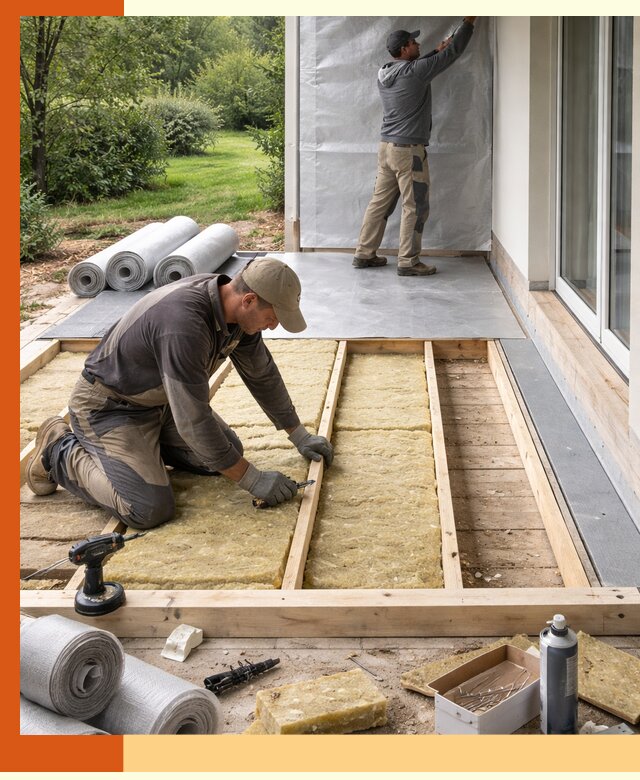 Утепление террасы в Минеральных Водах — тепло и защита круглогодично