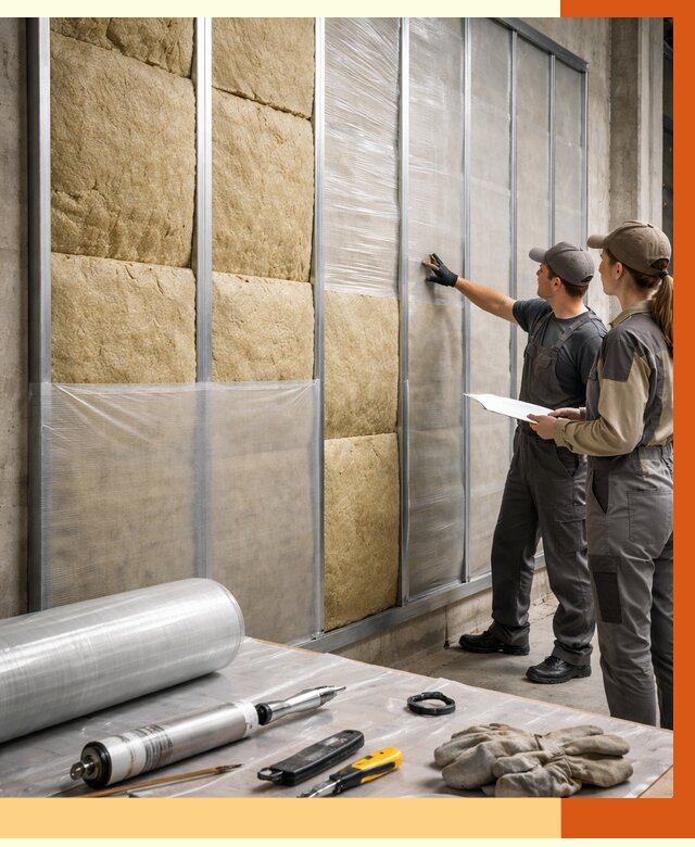 Утепление склада химсырья в Минеральных Водах от 4661 руб. под ключ | ТепломастерМнр