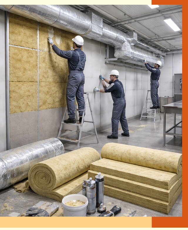 Утепление пищевого цеха в Минеральных Водах от 12948 руб./м² — комплексно под ключ | ТепломастерМнр