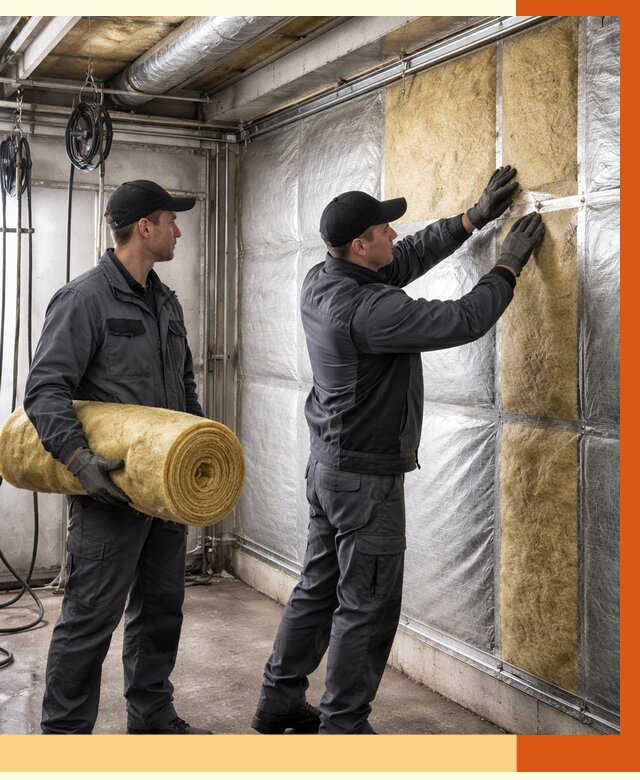 Утепление автомойки в Минеральных Водах от 8804 руб./м2 — комплексное утепление под ключ | ТепломастерМнр