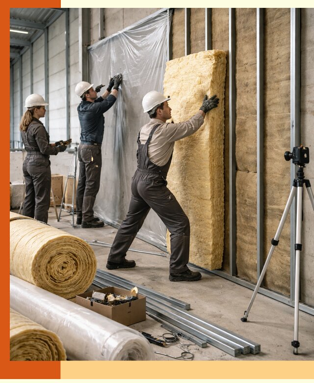 Утепление складского терминала в Минеральных Водах профессионально и надёжно