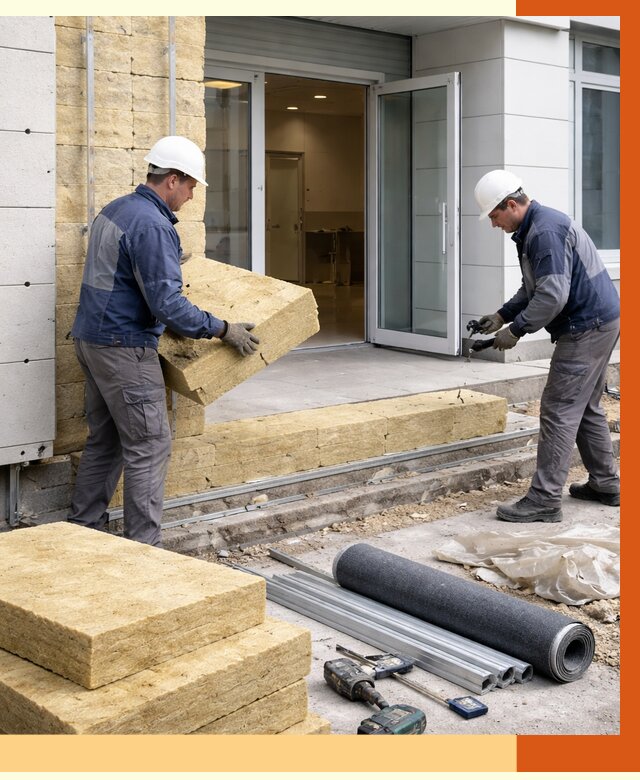 Утепление медицинского центра в Минеральных Водах под ключ от 12948 руб./м² | ТепломастерМнр