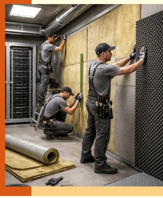 Утепление серверной комнаты профессионально в Минеральных Водах