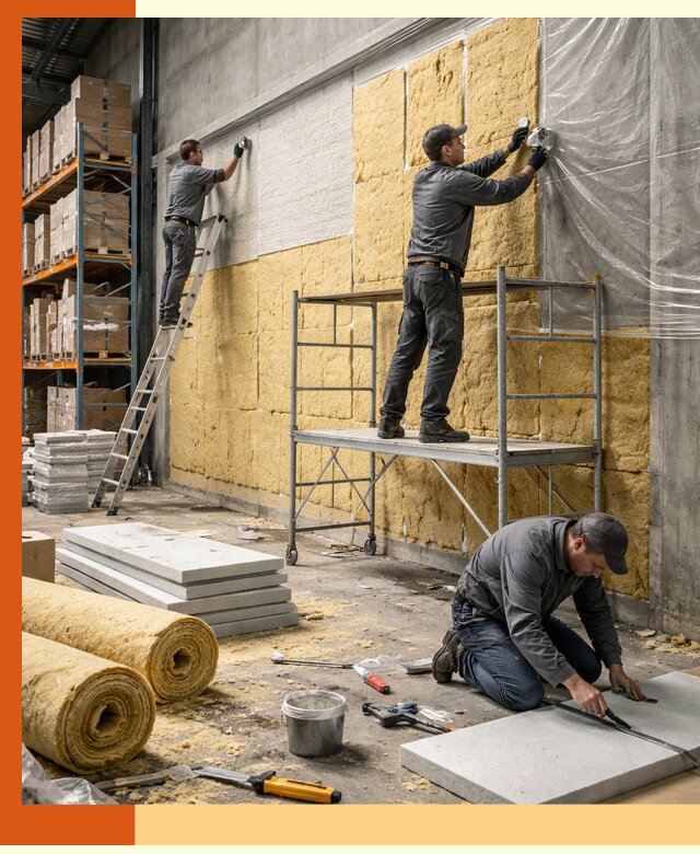 Утепление холодного склада под ключ в Минеральных Водах