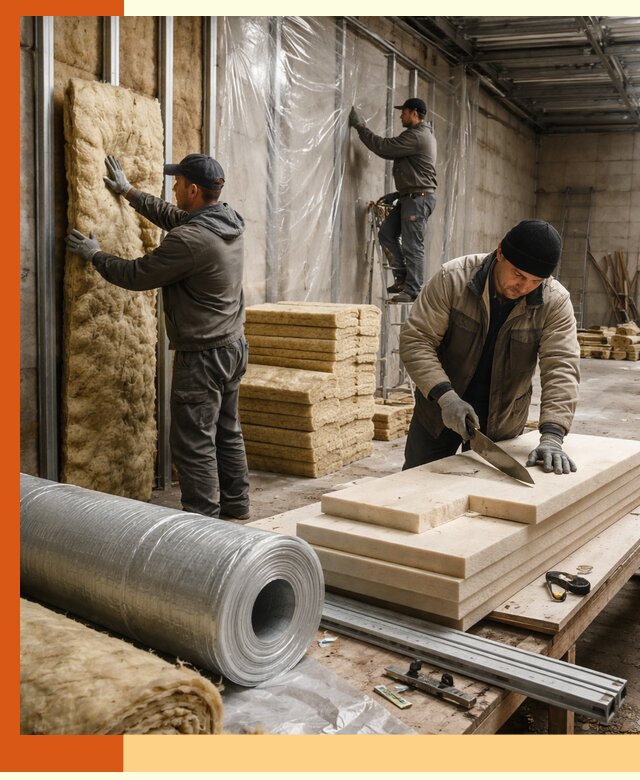 Утепление торгового склада в Минеральных Водах с энергоэффективными решениями