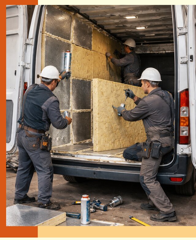 Утепление фургона-рефрижератора в Минеральных Водах для сохранения температуры