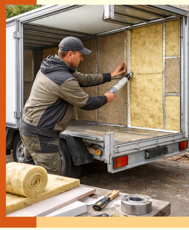 Профессиональное утепление прицепа в Минеральных Водах для любых условий