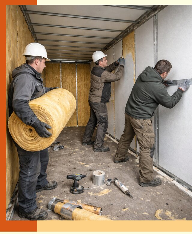 Утепление рефрижераторного контейнера в Минеральных Водах профессионально и надежно