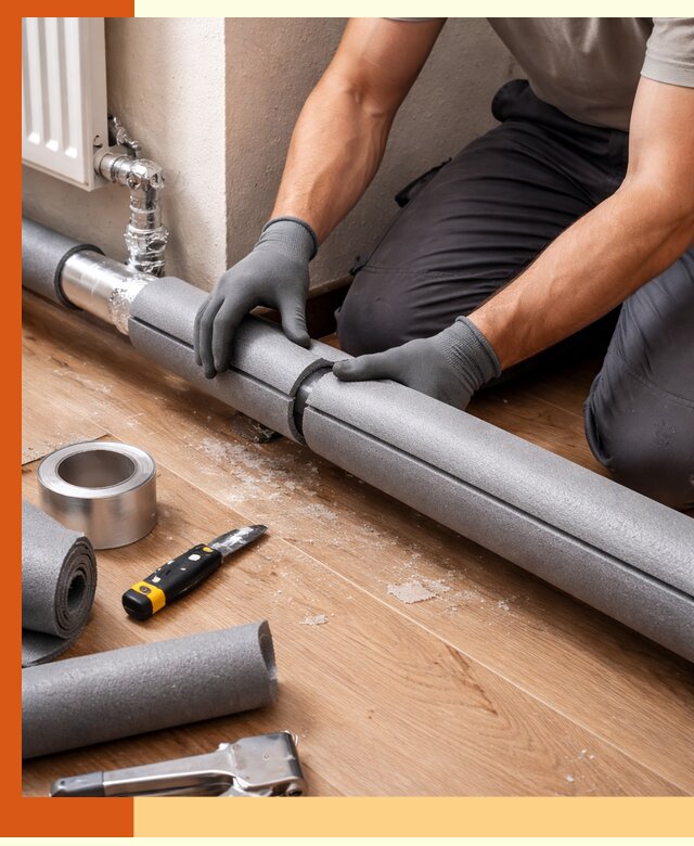 Утепление труб отопления в Минеральных Водах: теплоизоляция и защита сети