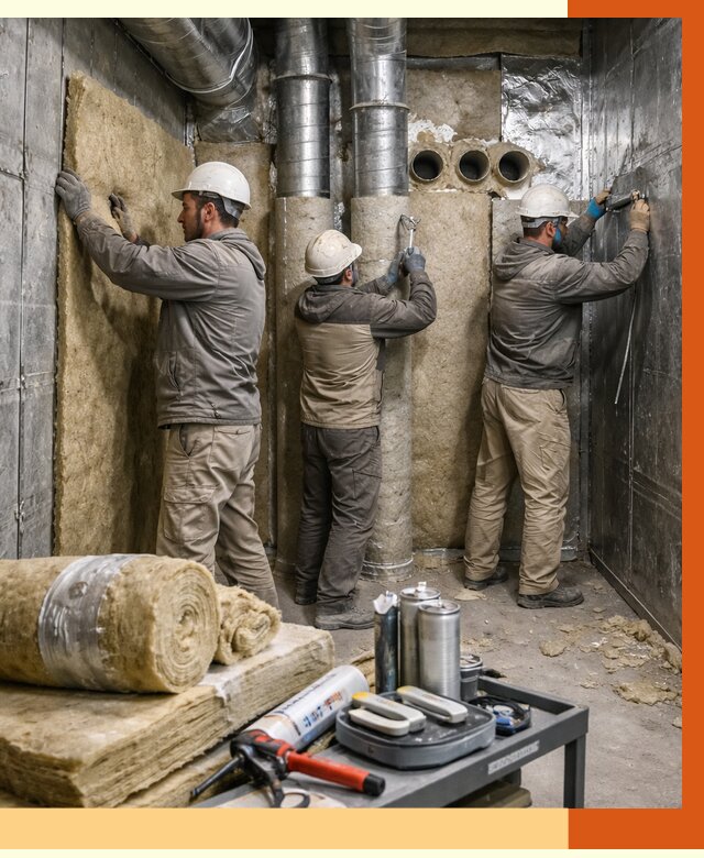 Утепление венткамеры в Минеральных Водах под ключ от 1502 руб. — профессионально | ТепломастерМнр