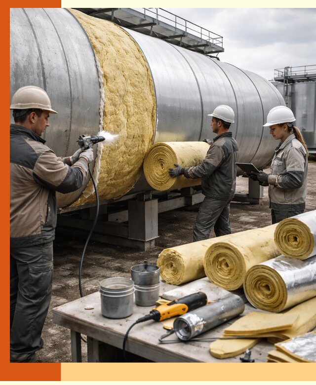 Утепление цистерны в Минеральных Водах — утеплители и монтаж под ключ