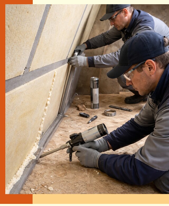 Герметизация стыков ППУ в Минеральных Водах — надежное уплотнение швов