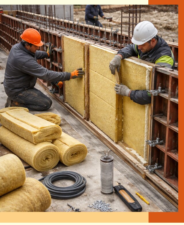 Теплоизоляция опалубки в Минеральных Водах от 7458 руб. за м2 — услуги и монтаж | ТепломастерМнр