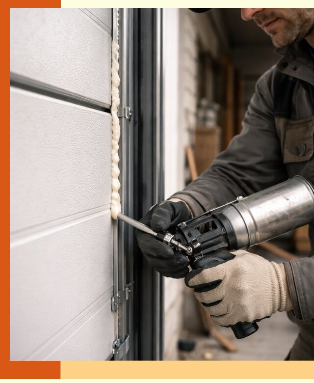 Заполнение пустот ворот в Минеральных Водах профессионально и герметично