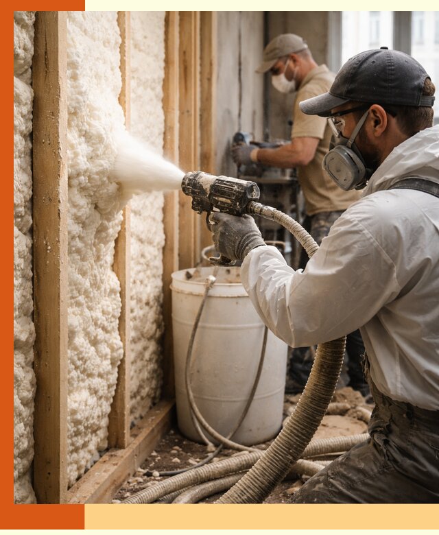Утепление пеноизолом жилых и коммерческих объектов в Минеральных Водах