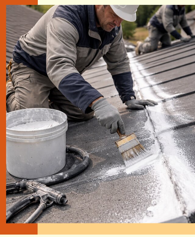 Утепление кровли жидкой теплоизоляцией в Минеральных Водах