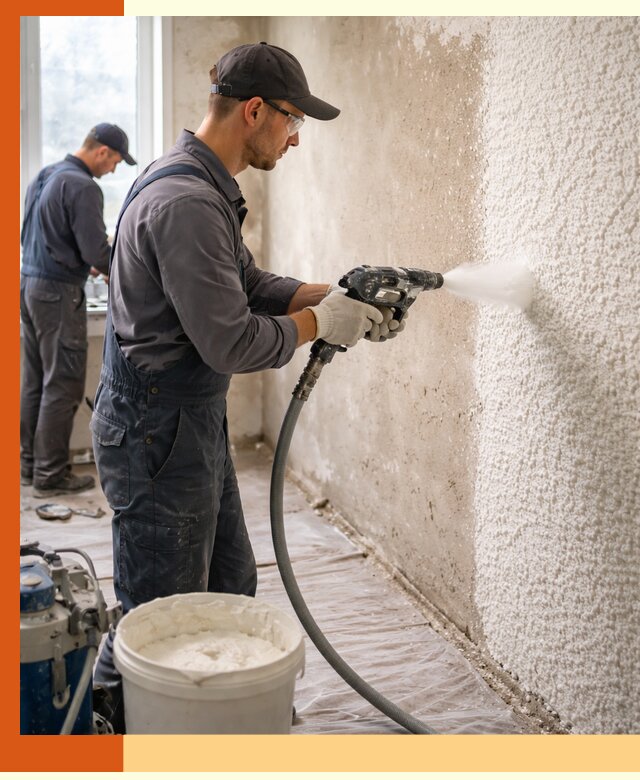 Утепление стен жидкой теплоизоляцией в Минеральных Водах для квартир и домов