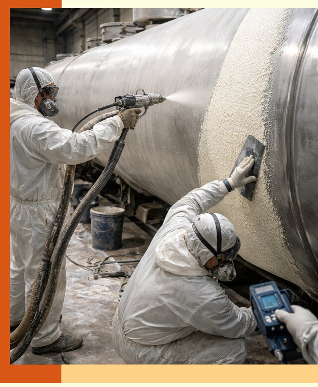 Утепление автоцистерн жидкой теплоизоляцией в Минеральных Водах