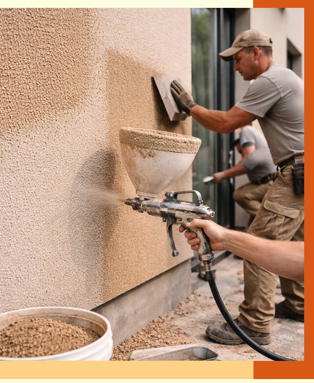 Утепление фасада жидкой пробкой в Минеральных Водах от 4972 руб./м² под ключ | ТепломастерМнр