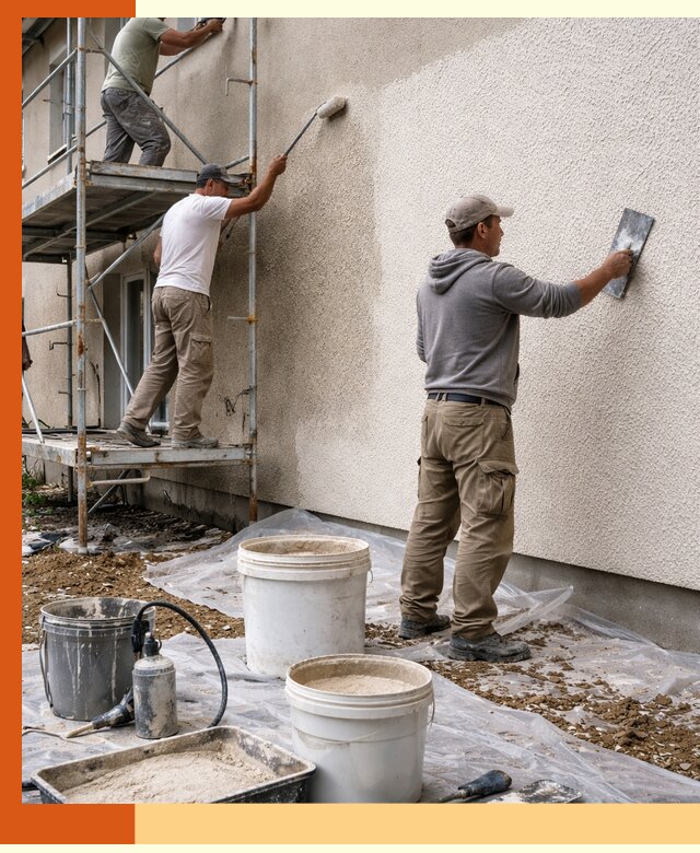 Утепление фасада жидкой пробкой в Минеральных Водах