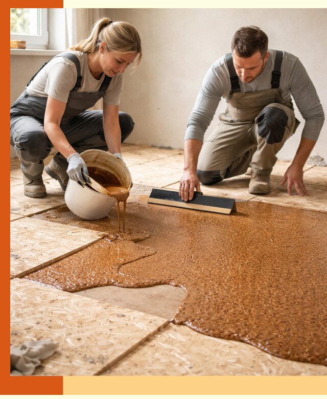 Утепление пола жидкой пробкой в Минеральных Водах для квартир и домов