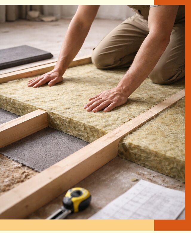 Шумоизоляция пола в Минеральных Водах от 1295 руб./м² — профессиональная звукоизоляция | ТепломастерМнр