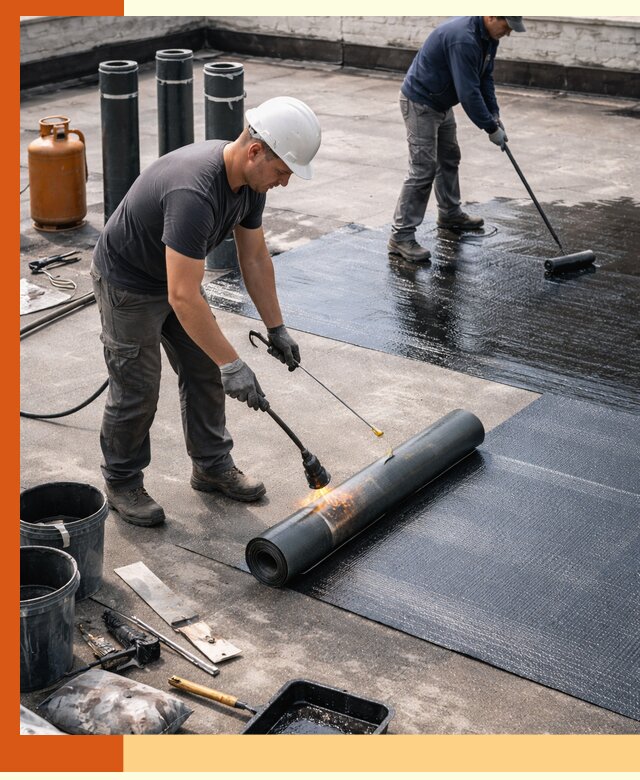 Гидроизоляция кровли в Минеральных Водах — надежная защита от протечек