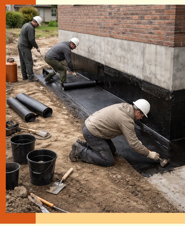 Гидроизоляция фундамента в Минеральных Водах: надежная защита строений