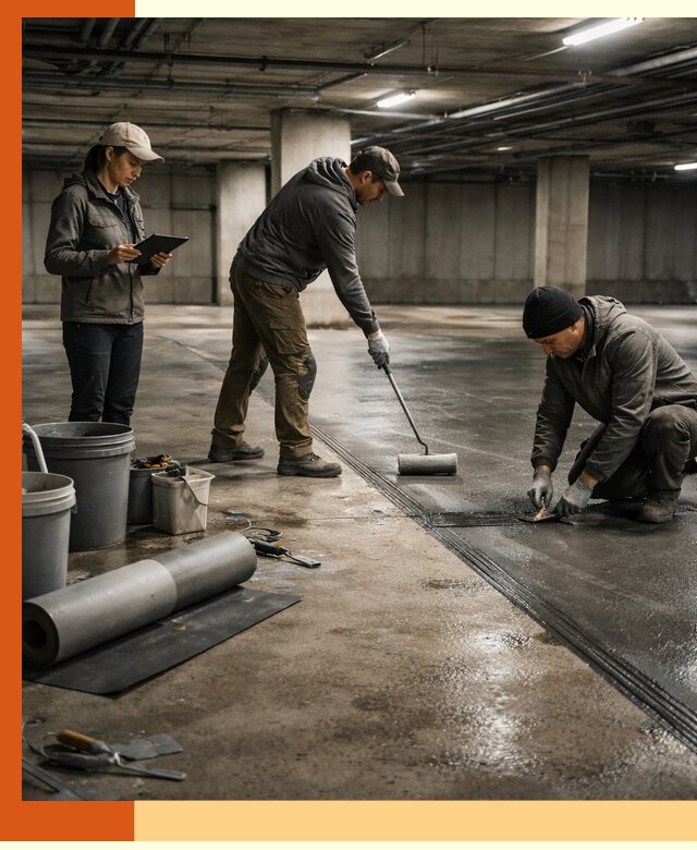 Гидроизоляция паркинга в Минеральных Водах: качественная защита зданий