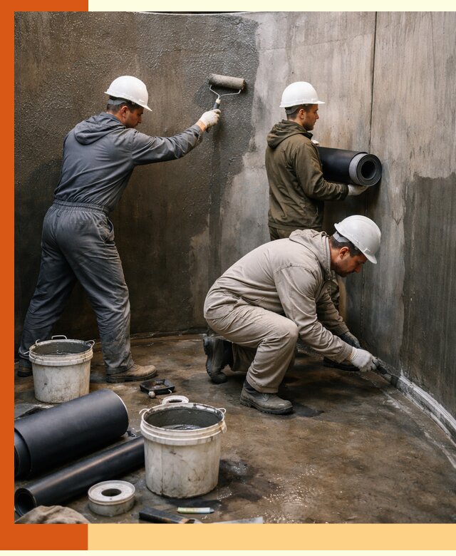 Гидроизоляция резервуара профессионально в Минеральных Водах