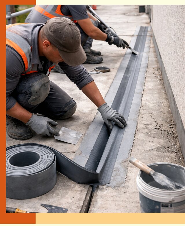 Гидроизоляция деформационного шва в Минеральных Водах профессионально и надежно