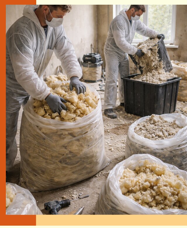 Утилизация старого утеплителя в Минеральных Водах быстро и безопасно