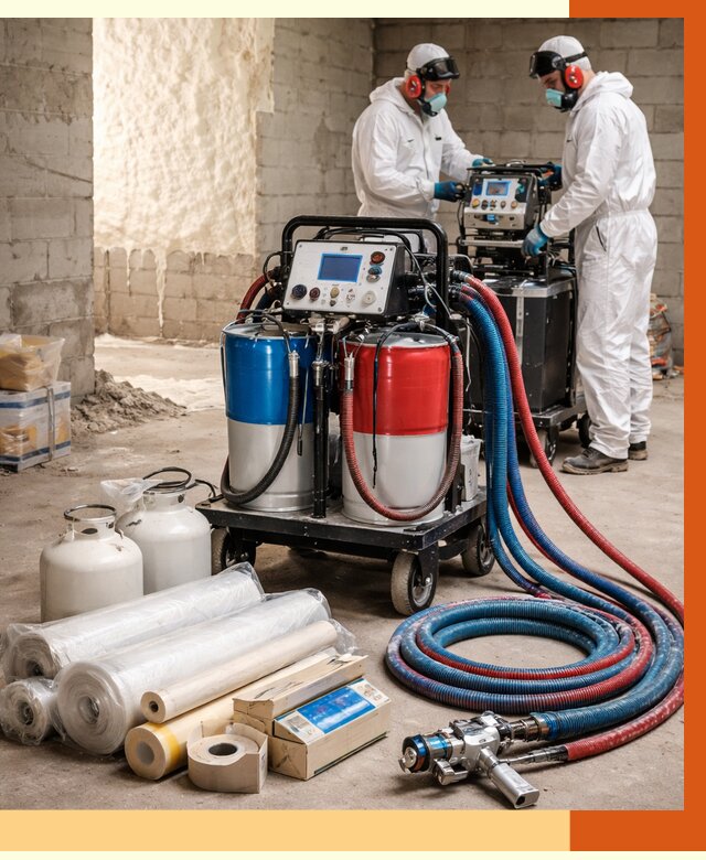 Аренда установки для напыления ППУ в Минеральных Водах от 36253 руб. | ТепломастерМнр